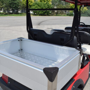 6 Seat electric hotel golf cart with cargo box 1