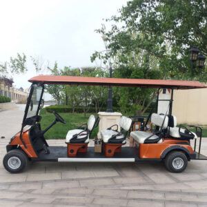 Electric Golf Carts L6A Orange 1