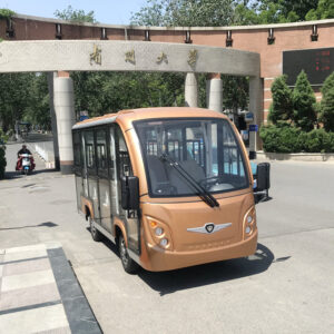 New golden 14 seats electric Sightseeing Car with high quality 1