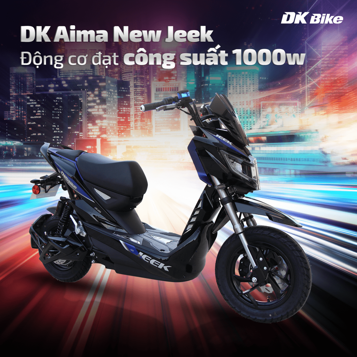 Xe Máy Điện DK Aima New Jeek