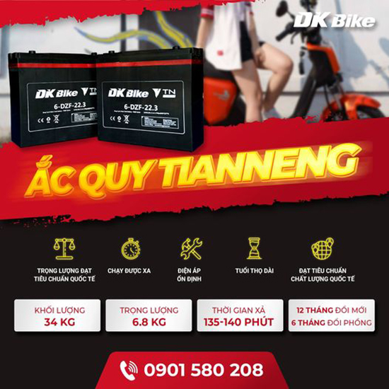 DKBike - thương hiệu uy tín, chất lượng