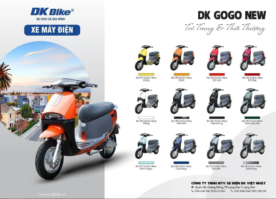 Xe Máy Điện DK Gogo New