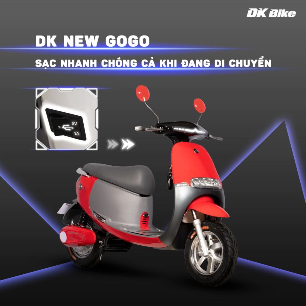 DK New Gogo Cổng USB Tiện dụng Sạc Smart Phone Thả Ga