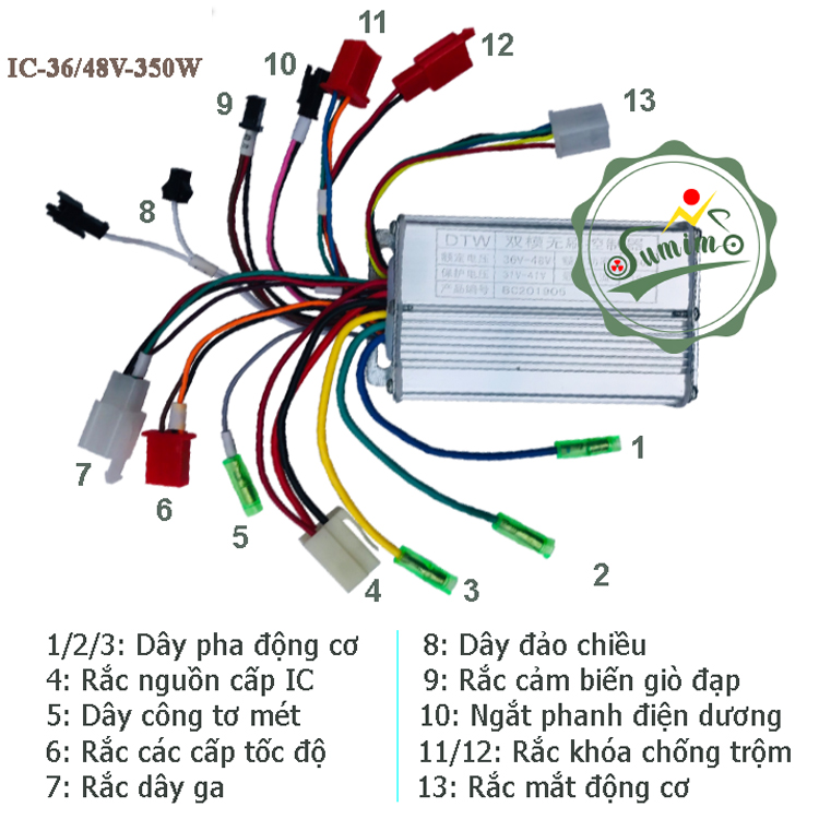 Điều tốc của Xe đạp điện