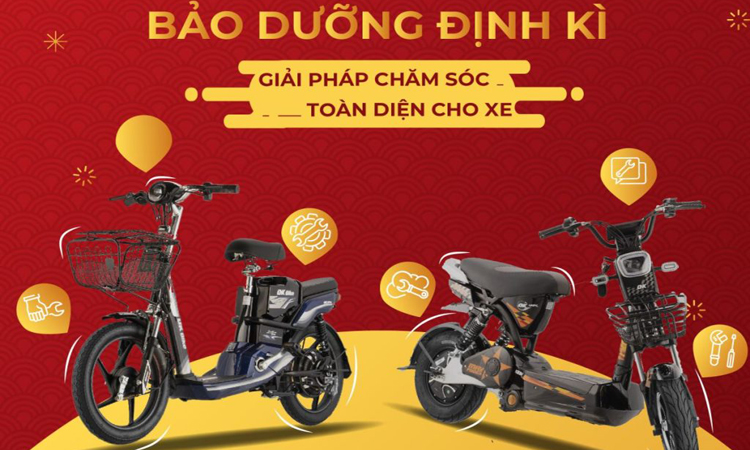 Cách tự kiểm tra Bảo dưỡng Xe đạp điện