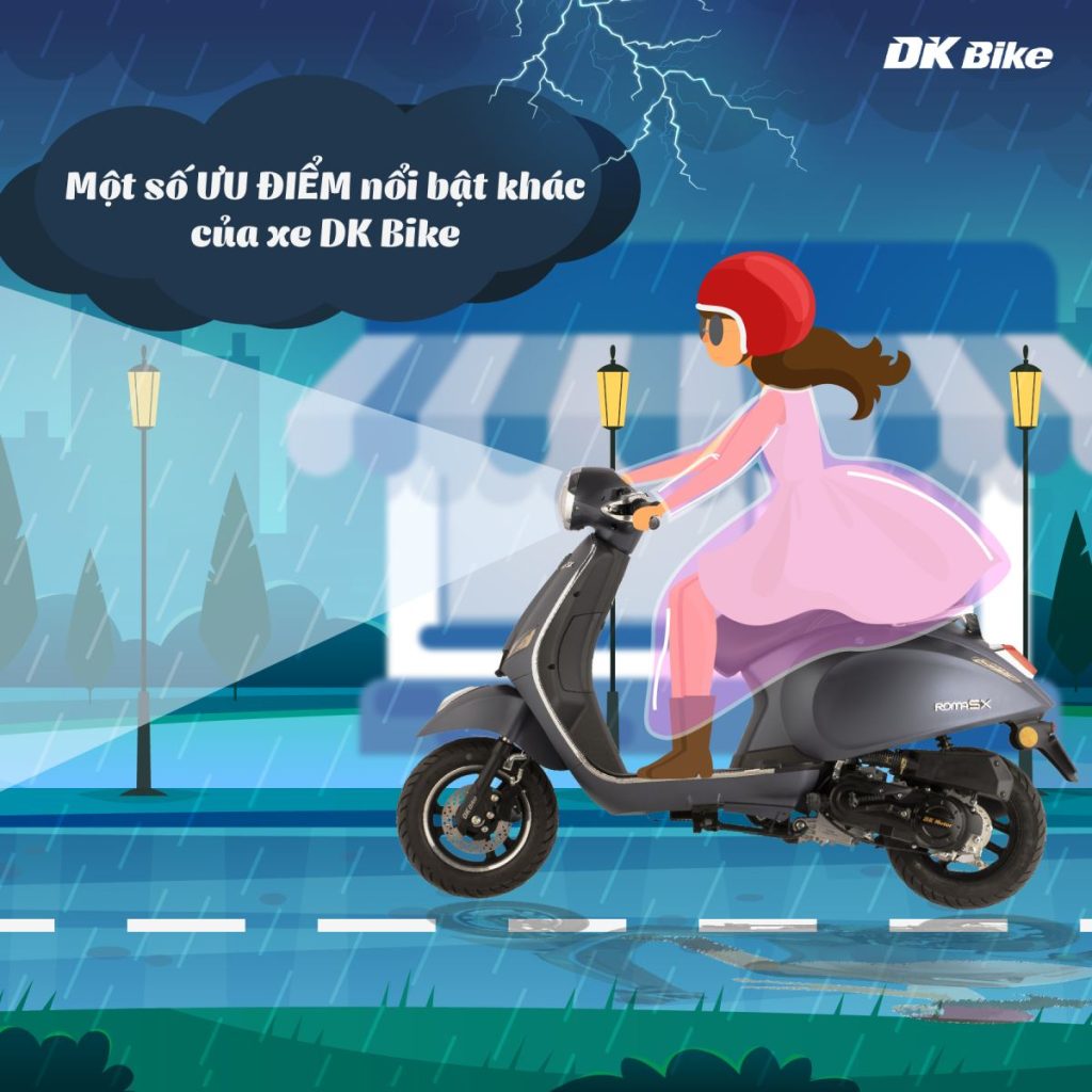 Ứng dụng công nghệ AFE trên mẫu xe điện DKBike.