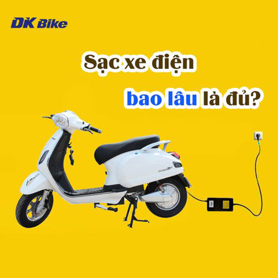 Xe Máy Điện Sạc Bao lâu thì đầy Bình?