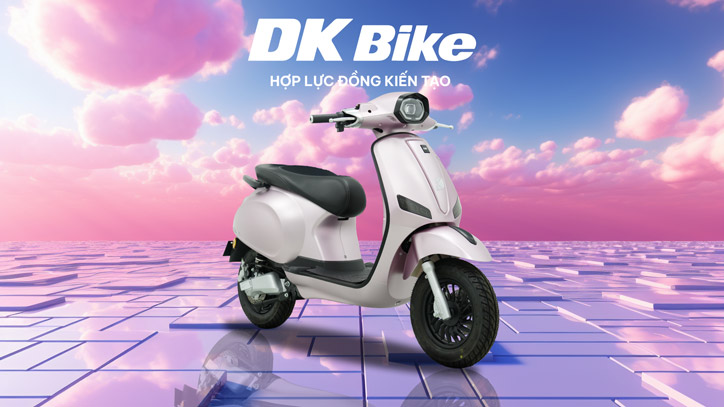 Giá xe đạp điện dk bike