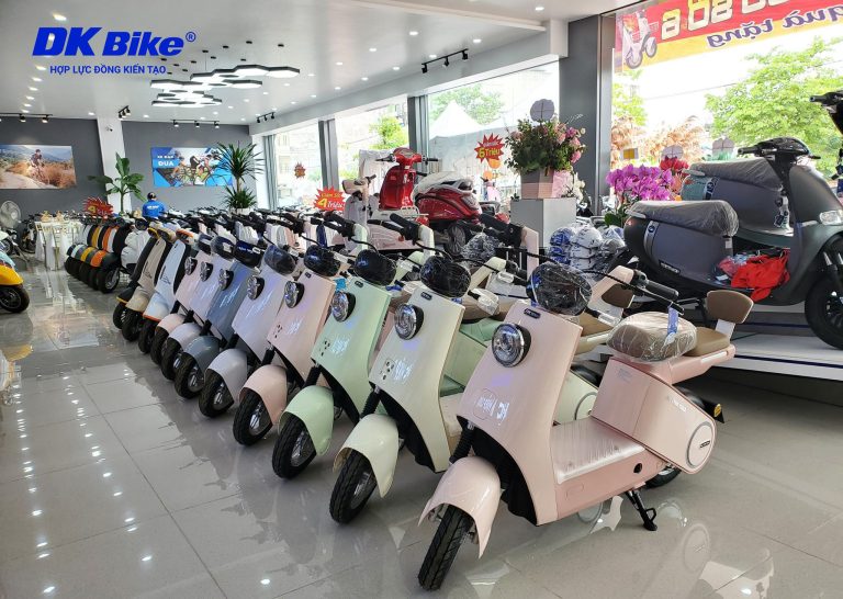 Cửa hàng bán điều tốc hãng xe điện DK Bike