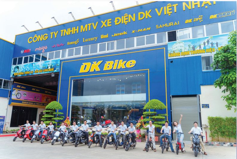 Cửa hàng xe điện hãng DK Bike