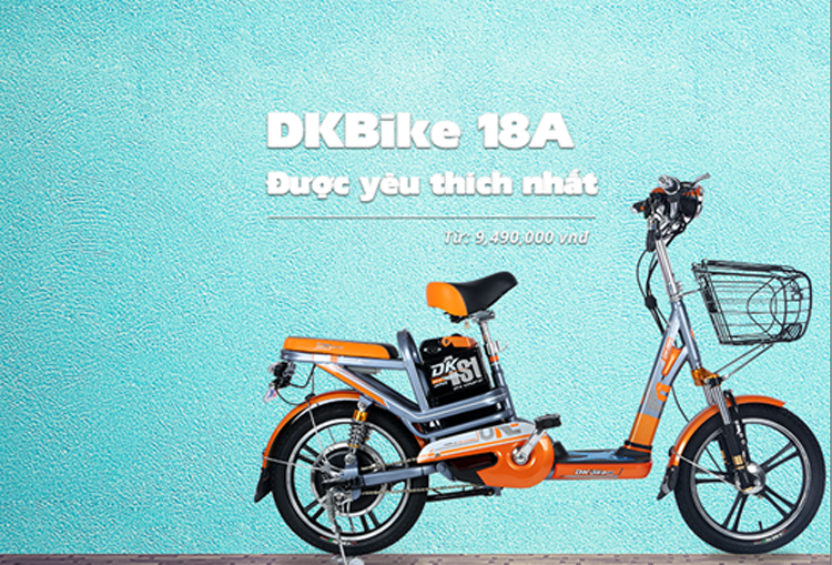 Xe đạp điện dk 18a DK Bike