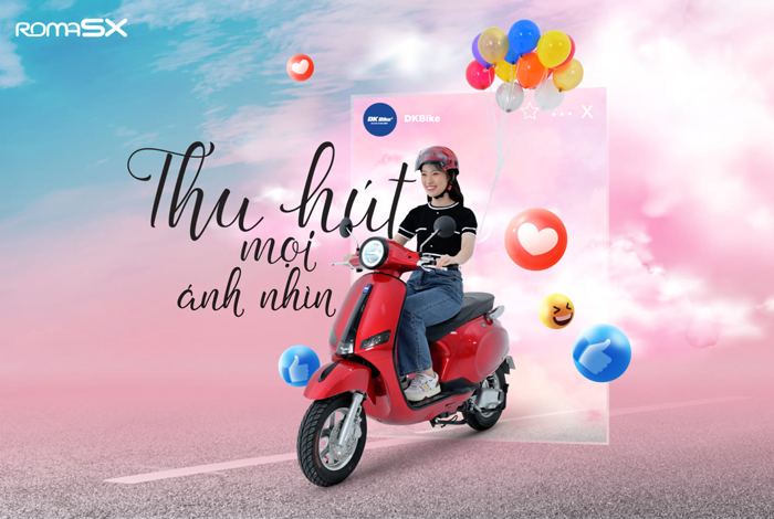 Xe máy 50cc dành cho học sinh Nữ