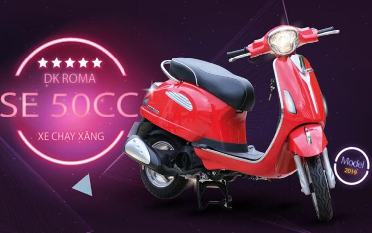 Xe máy điện Vespa 50cc DK Bike