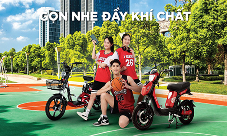 Cac loại xe điện cho học sinh của hãng DK Bike