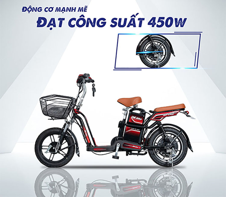 Động cơ xe đạp điện DK Poke